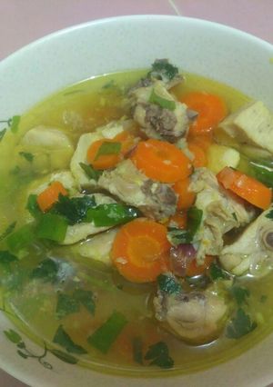 Foto resep Sop ayam sederhana