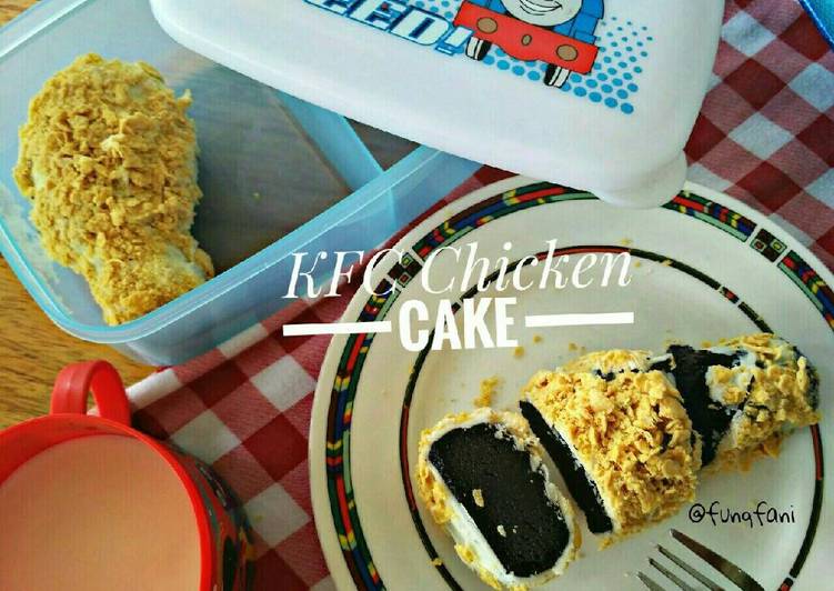 Cara Gampang Menyiapkan KFC Chicken Oreo Cake Anti Gagal