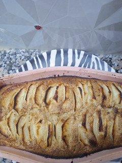 Una foto de Budín de avena y manzana 🍎🍏