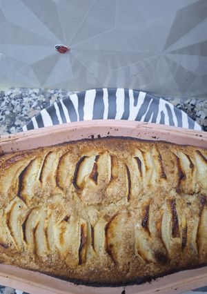 Una foto de Budín de avena y manzana 🍎🍏