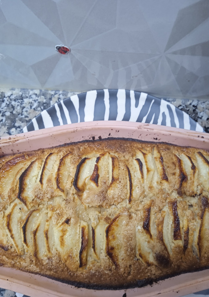 Una foto de Budín de avena y manzana 🍎🍏