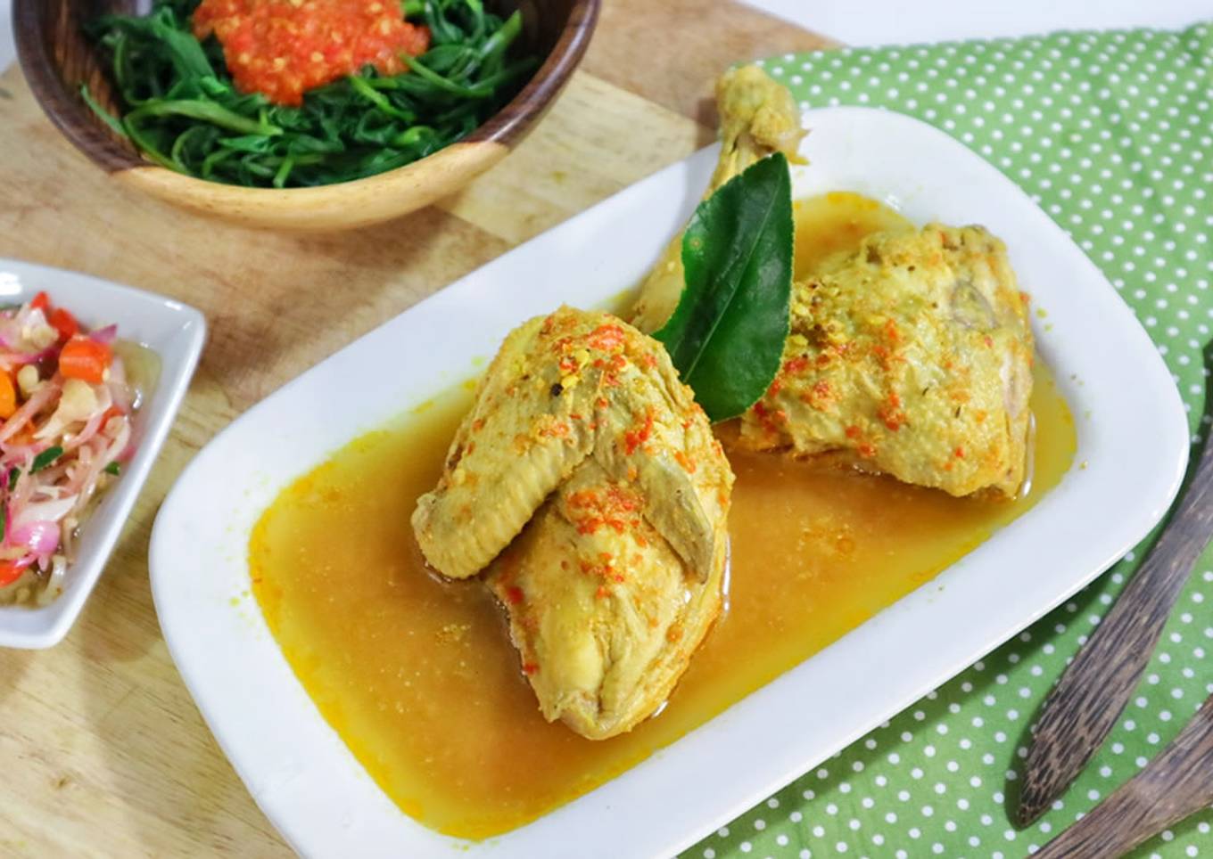 Ayam Betutu Kuah Pedas