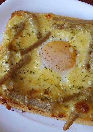 Foto resep Sunny Side Toast