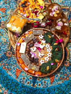 عکسی از دستور کوکوسبزی افطاری