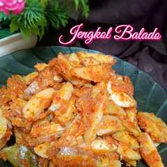 A picture of Jengkol Balado / Sambel Jengkol.