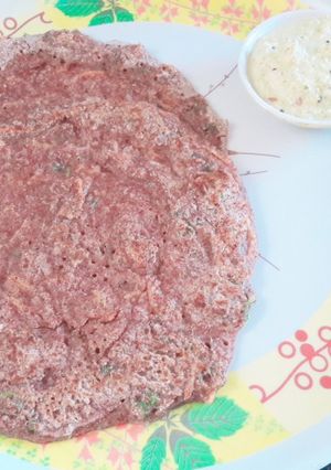 A picture of Instant Ragi dosa.