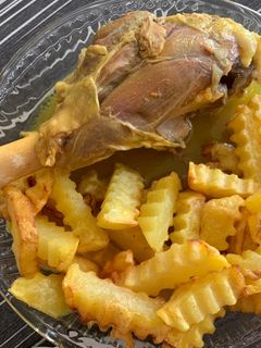 عکسی از دستور سبزی پلو با ماهیچه