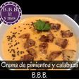 Crema de pimientos y calabaza