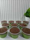 Puding Alpukat Vla Coklat