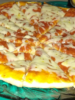 Una foto de Pizza casera