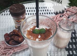 Foto resep Milkshake Kurma