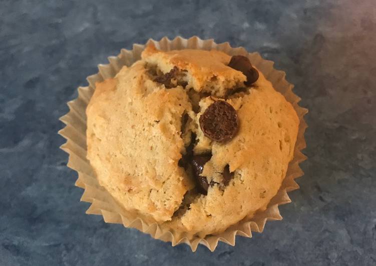 Simple Way to Prepare Perfect Chocolate Chip Breakfast Muffins