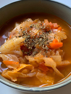 番茄蔬菜湯(10分鐘速成法) 的食譜成品照片
