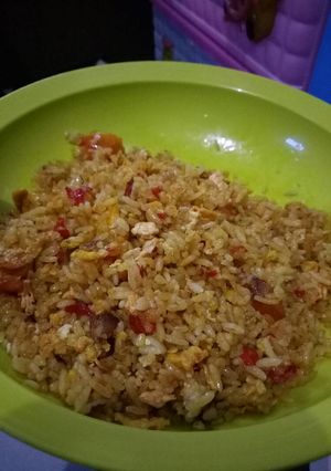 Foto resep Nasi goreng kunyit sederhana resep hotel bintang 4