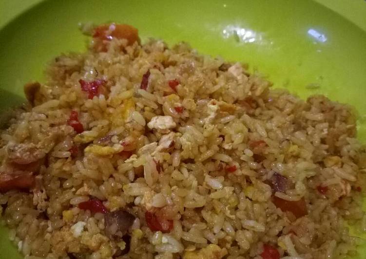 Nasi goreng kunyit sederhana resep hotel bintang 4