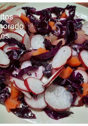 Una foto de Ensalada crujiente