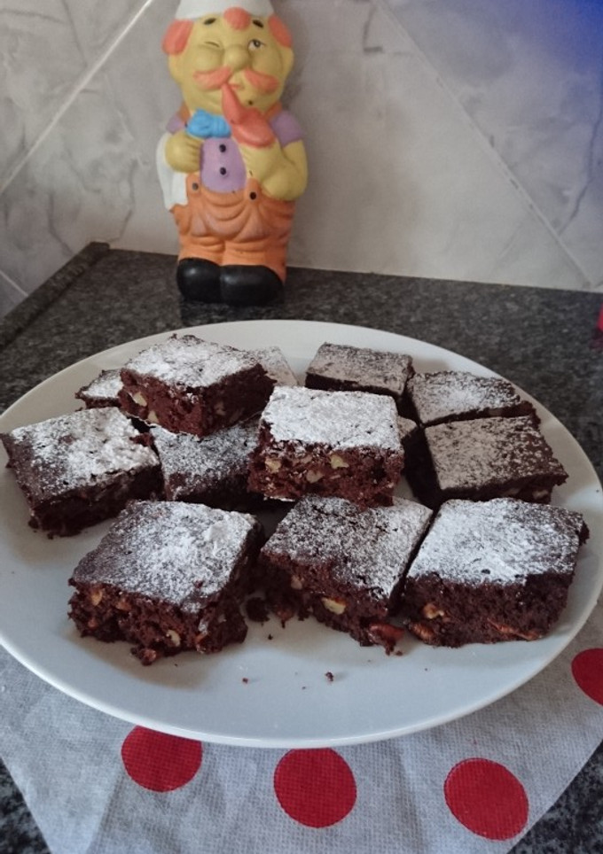 Una foto de Brownie exquisito y fácil