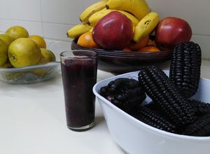Una foto de Chicha morada frozen