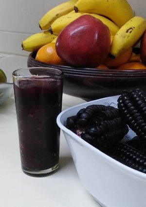 Una foto de Chicha morada frozen