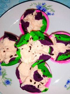 Foto resep Bolu kukus merekahh || 5 bahan || kocok all in one