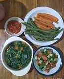 Lalapan, Cemilan & Salad Sayur sehat. Cocok untuk diet