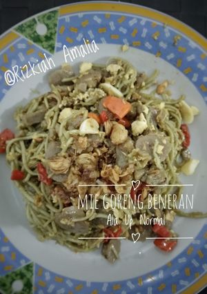 Foto resep Mie Goreng Beneran Ala Up Normal