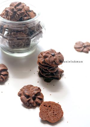Foto resep Semprit Cokelat (resep Bu Fatmah Bahalwan)