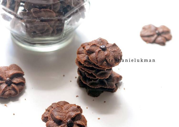 Semprit Cokelat (resep Bu Fatmah Bahalwan)