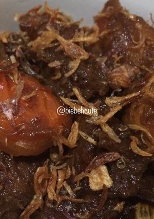 Foto resep Semur Daging Telur Kentang Kaya Rempah