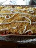 Lasagna estilo puertorriqueño