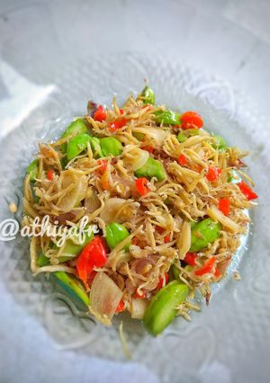 Foto resep Teri nasi pete