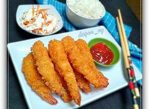 Foto resep EBI FURAI + salad mayonaise ala-ala Hokben