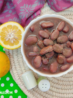 عکسی از دستور باقلا پخته