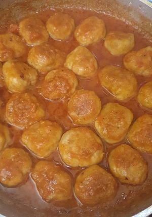 صورة لوصفة كبه بالصلصه 🍛
