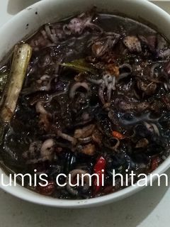 Foto resep Tumis cumi hitam
