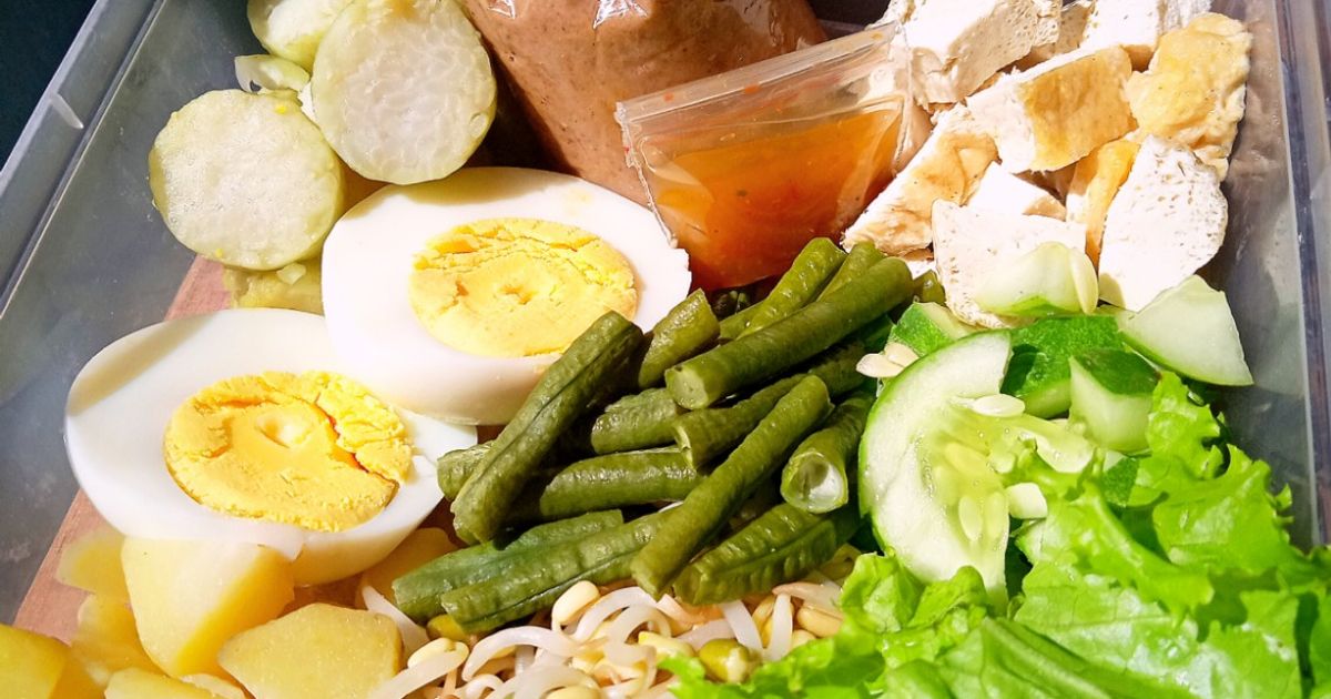 Bekal Praktis Gado Gado siram Surabaya🥗🥙