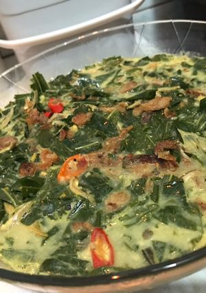 Foto resep Sayur Daun Singkong Nan Aduhai Rasanya