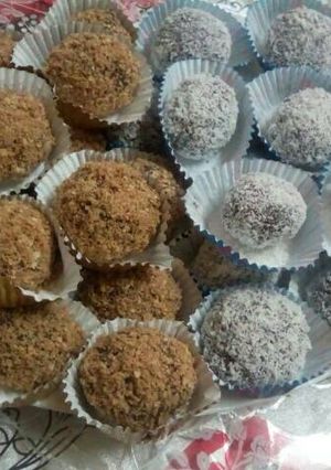 صورة لوصفة حلوة شكولاطة بدون طهي سهلة و بنينة 😊😘