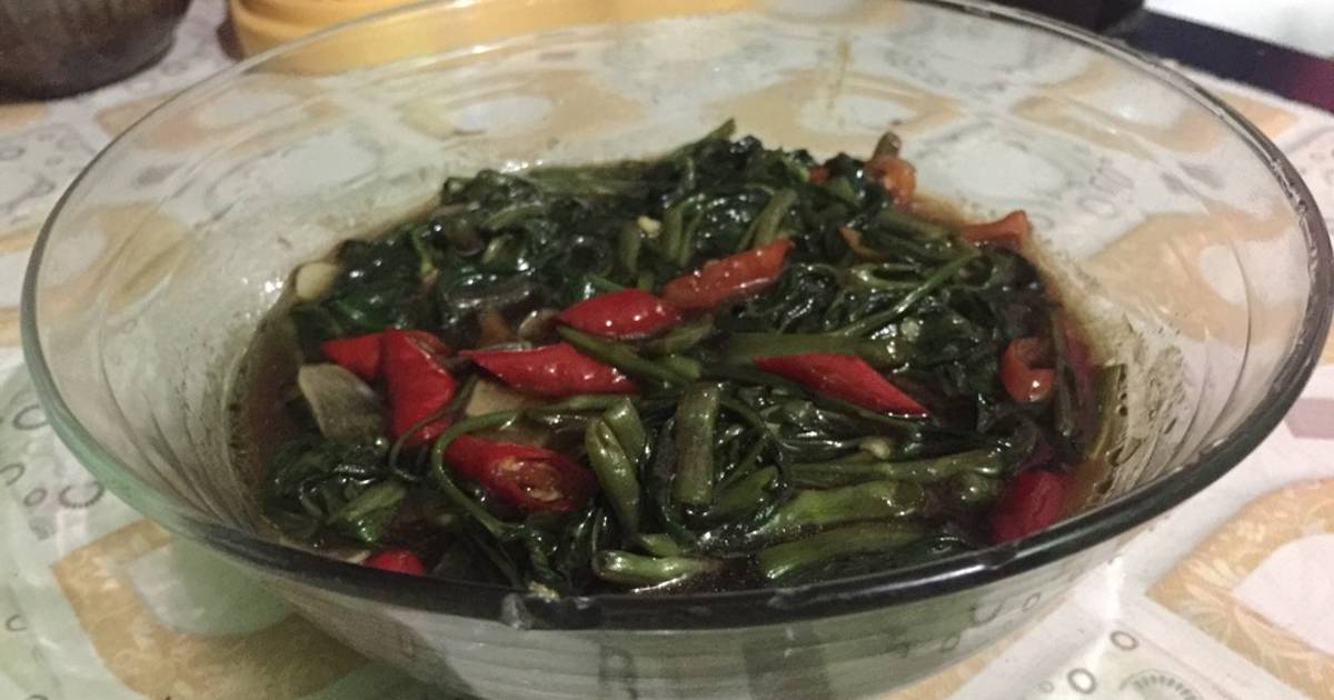  Resep  Tumis  kangkung  black papper oleh Nel Minel Cookpad