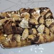 Cornetti al cacao con scaglie di cioccolato bianco granella di z