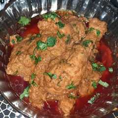A picture of Nawabi Chicken korma.
