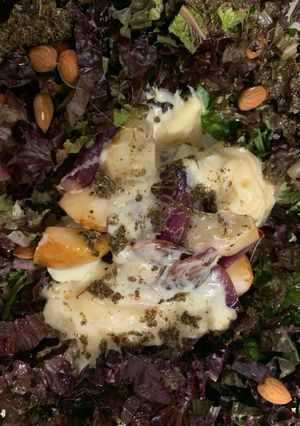 Una foto de Ensalada de peras