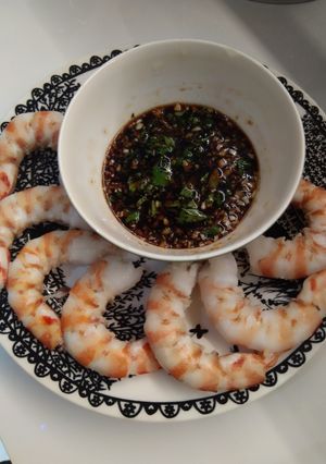 涼拌蝦仁 的食譜成品照片