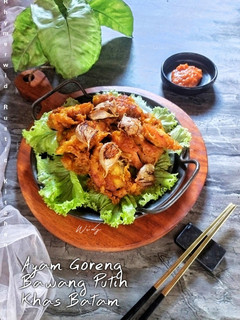 Foto resep Ayam Goreng Bawang Putih Khas Batam