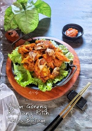 Foto resep Ayam Goreng Bawang Putih Khas Batam