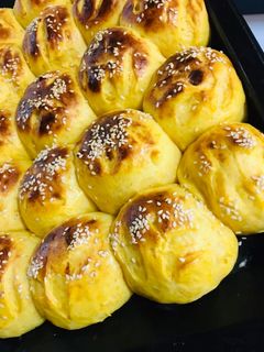 عکسی از دستور نان كدو حلوایی 😋