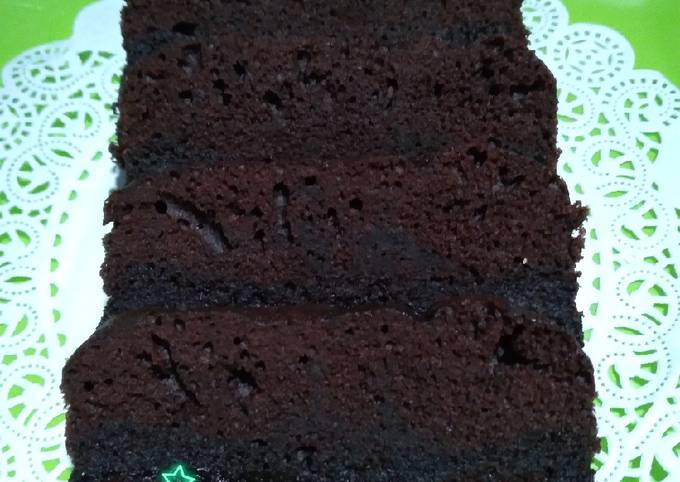 100. Brownies Kukus Full Coklat (Brownies Ala Amanda 🤭)