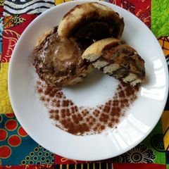 A picture of Mocha Swirls with Coffee Glaze#photographychallenge.