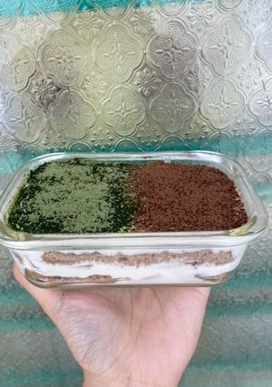 Hình của món Bánh tiramisu healthy đơn giản chỉ 15p.