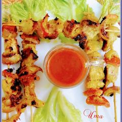 Tandoori chicken tikka A picture of Tandoori chicken tikka.